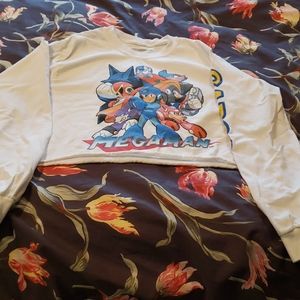 Forever21 Mega Man Crop Top